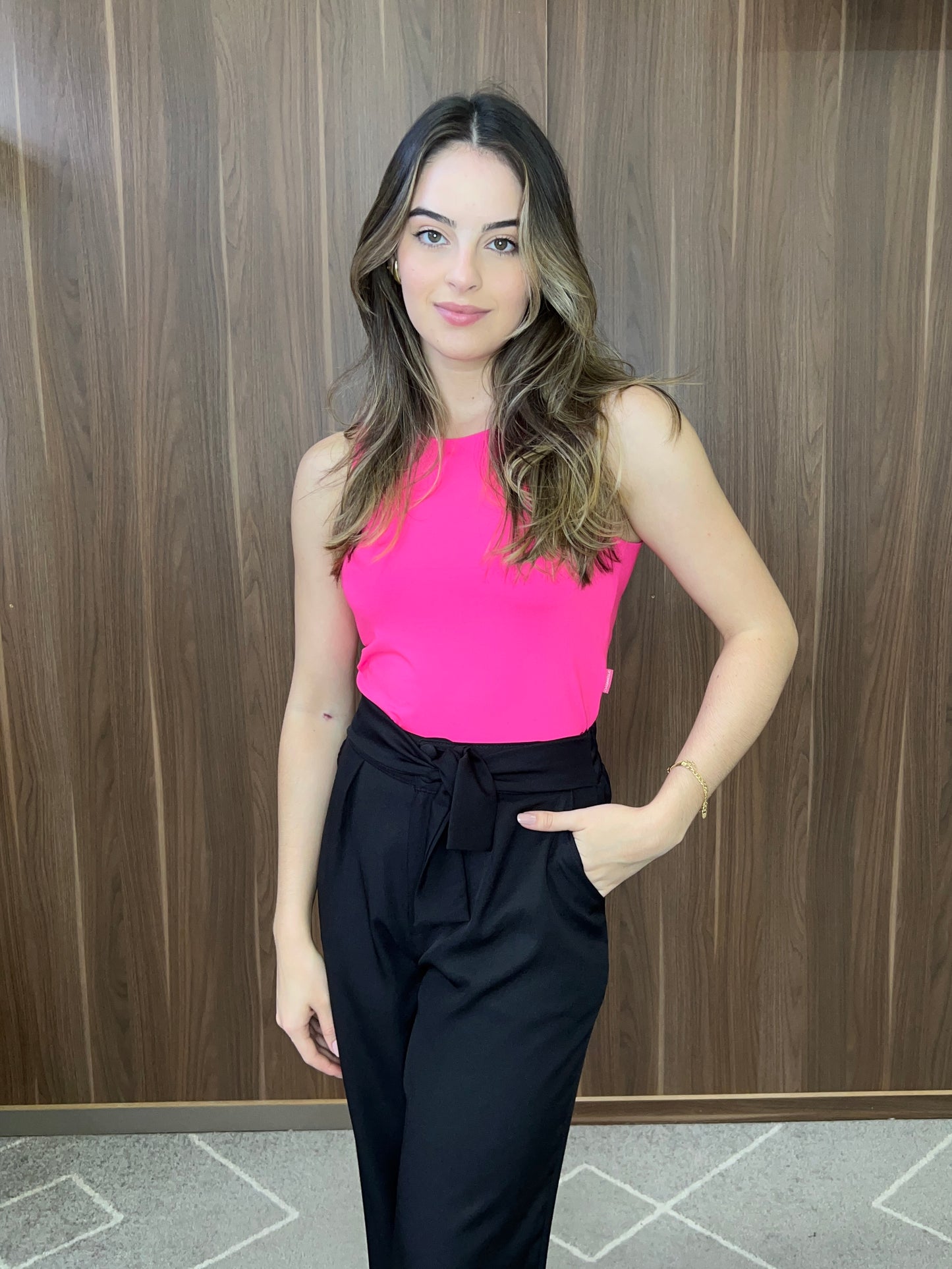 Cropped poliamida