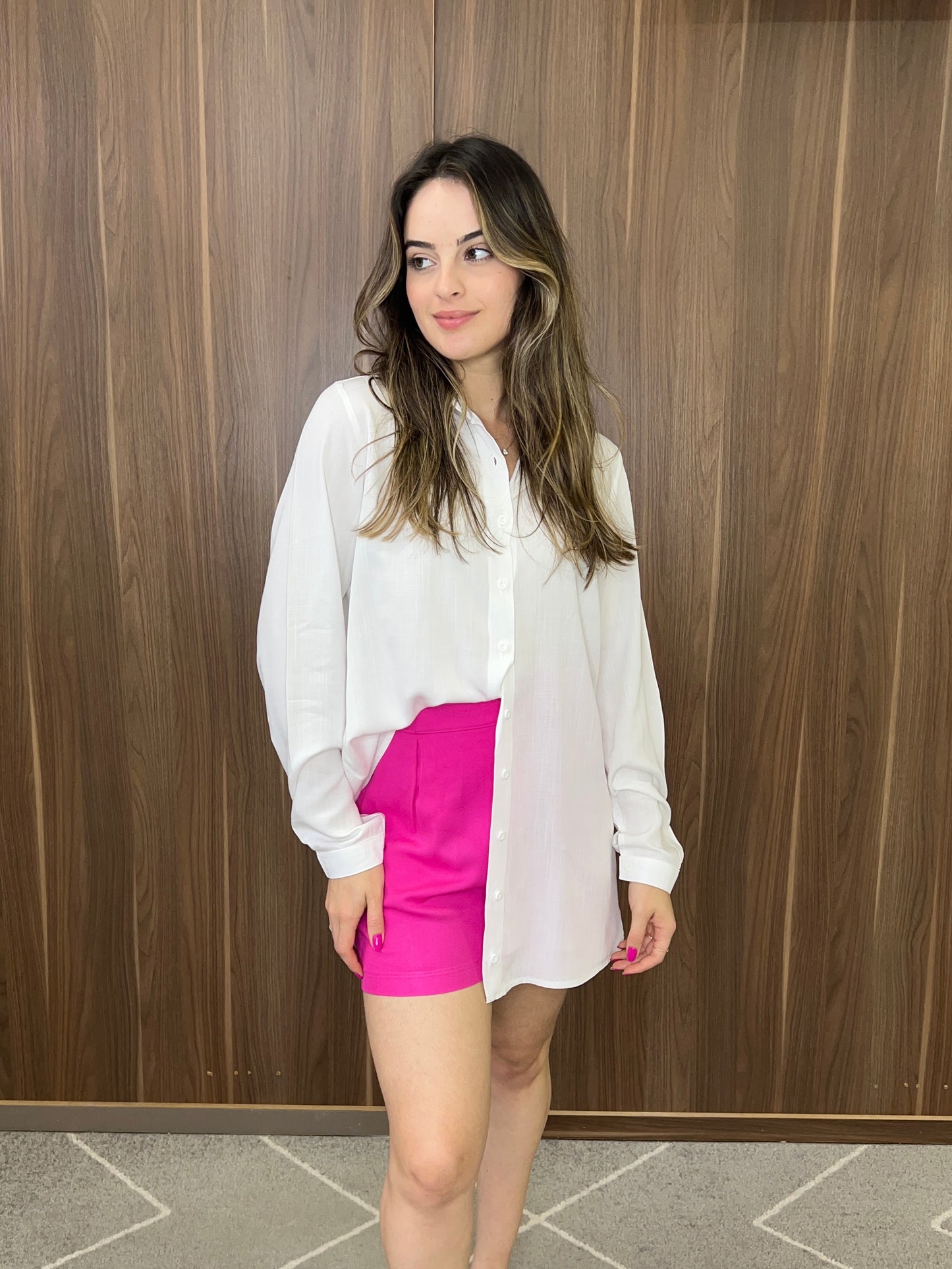Camisa viscolinho