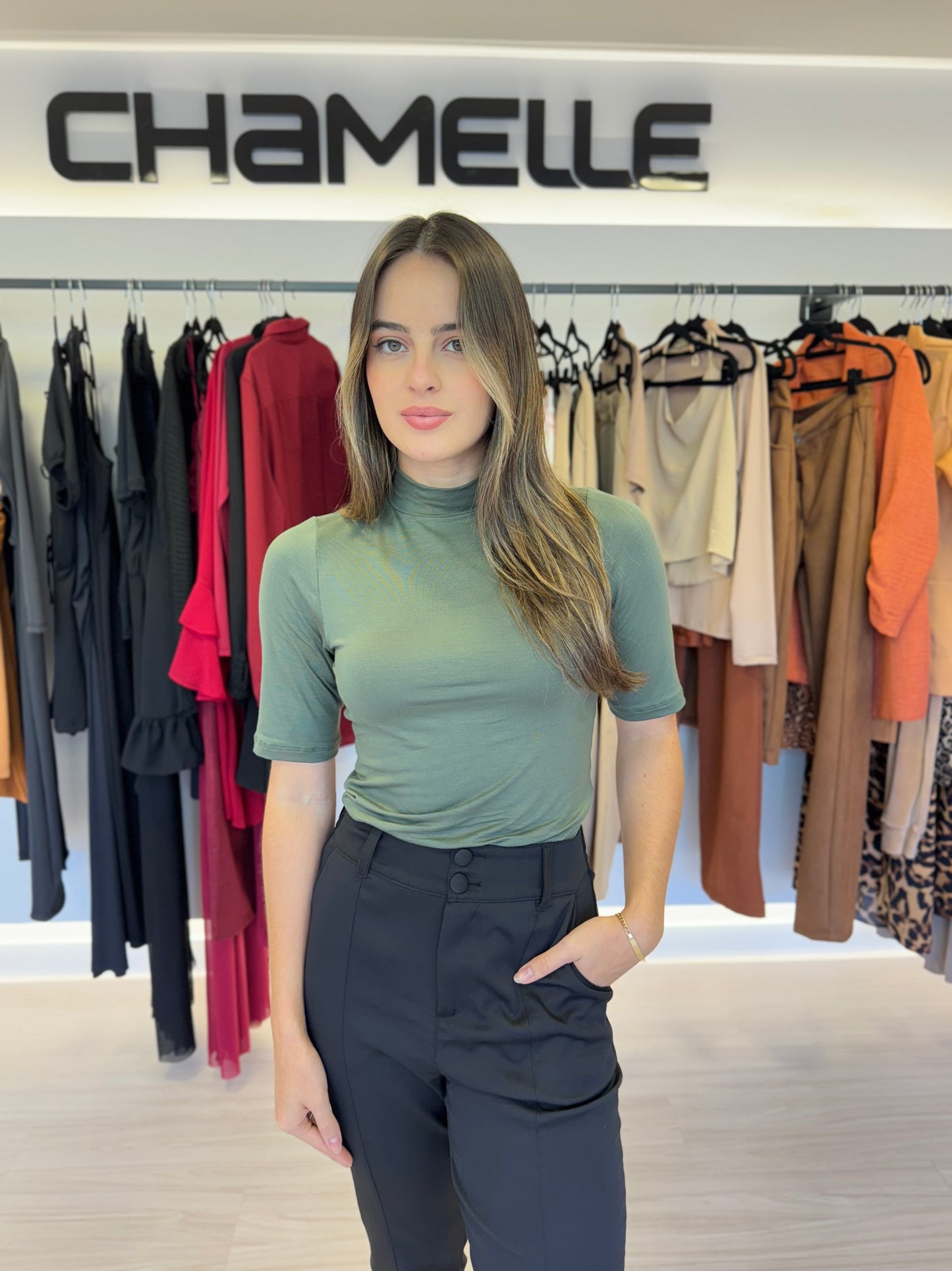 Blusa Básica Viscose