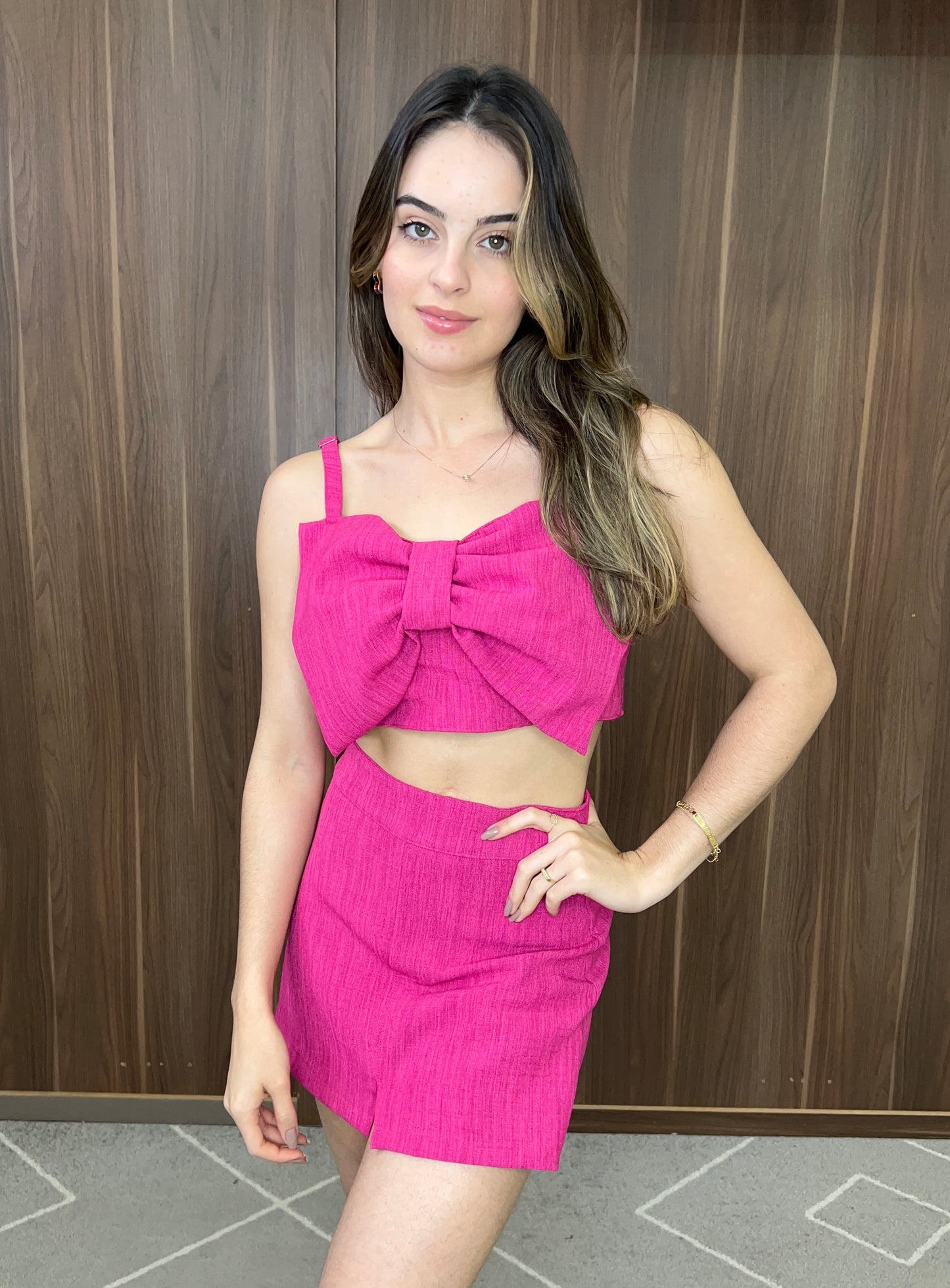 Short saia linhão