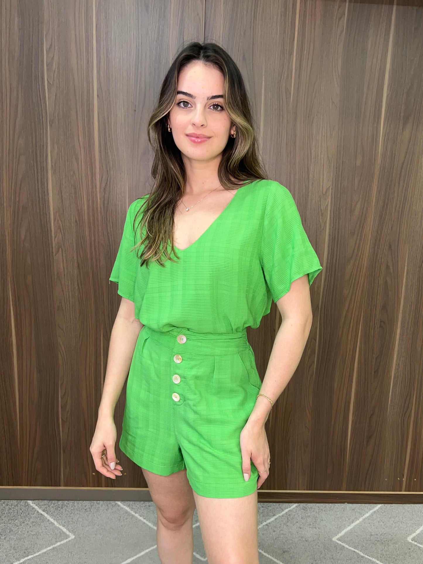 Short texturizado