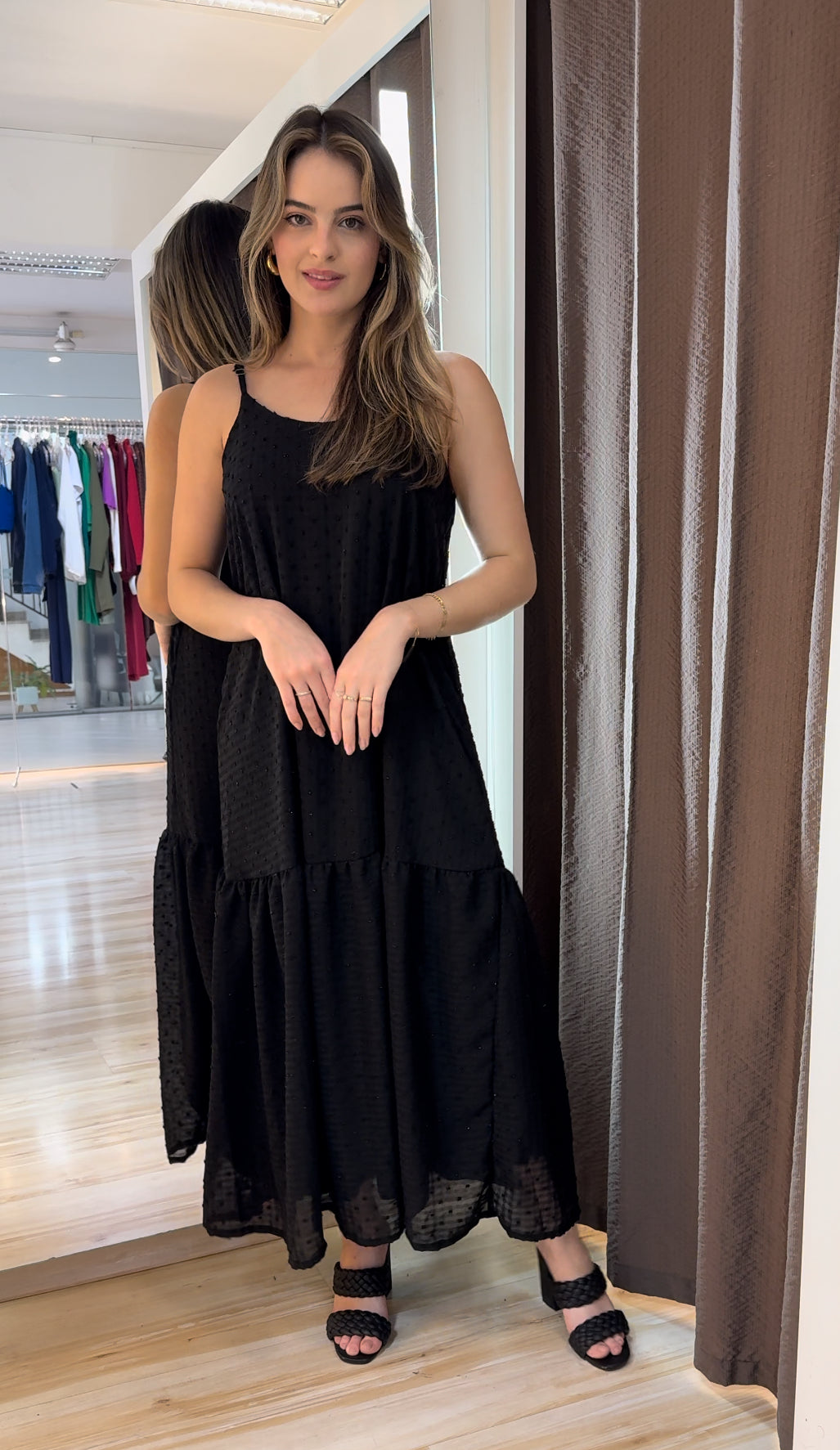 Vestido Midi Chiffon
