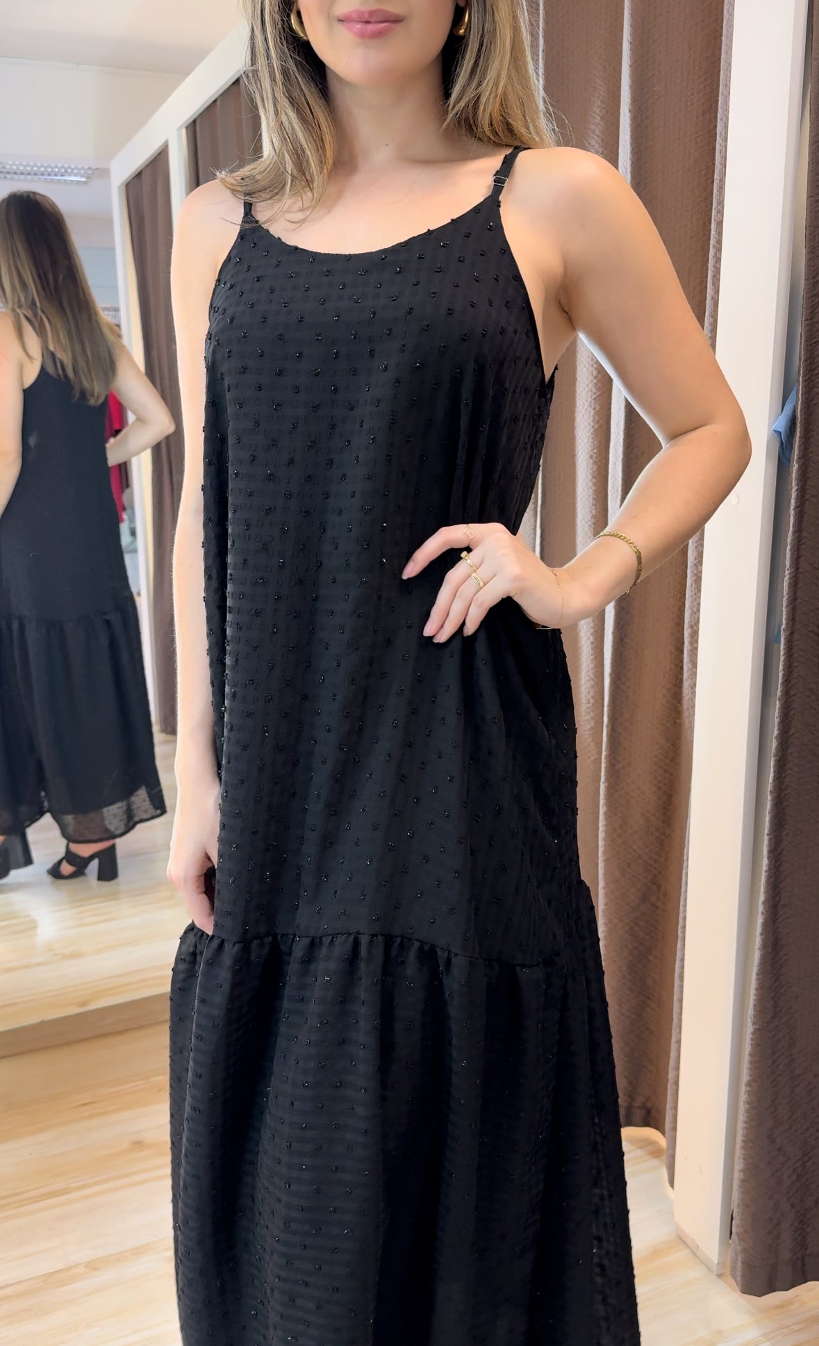 Vestido Midi Chiffon