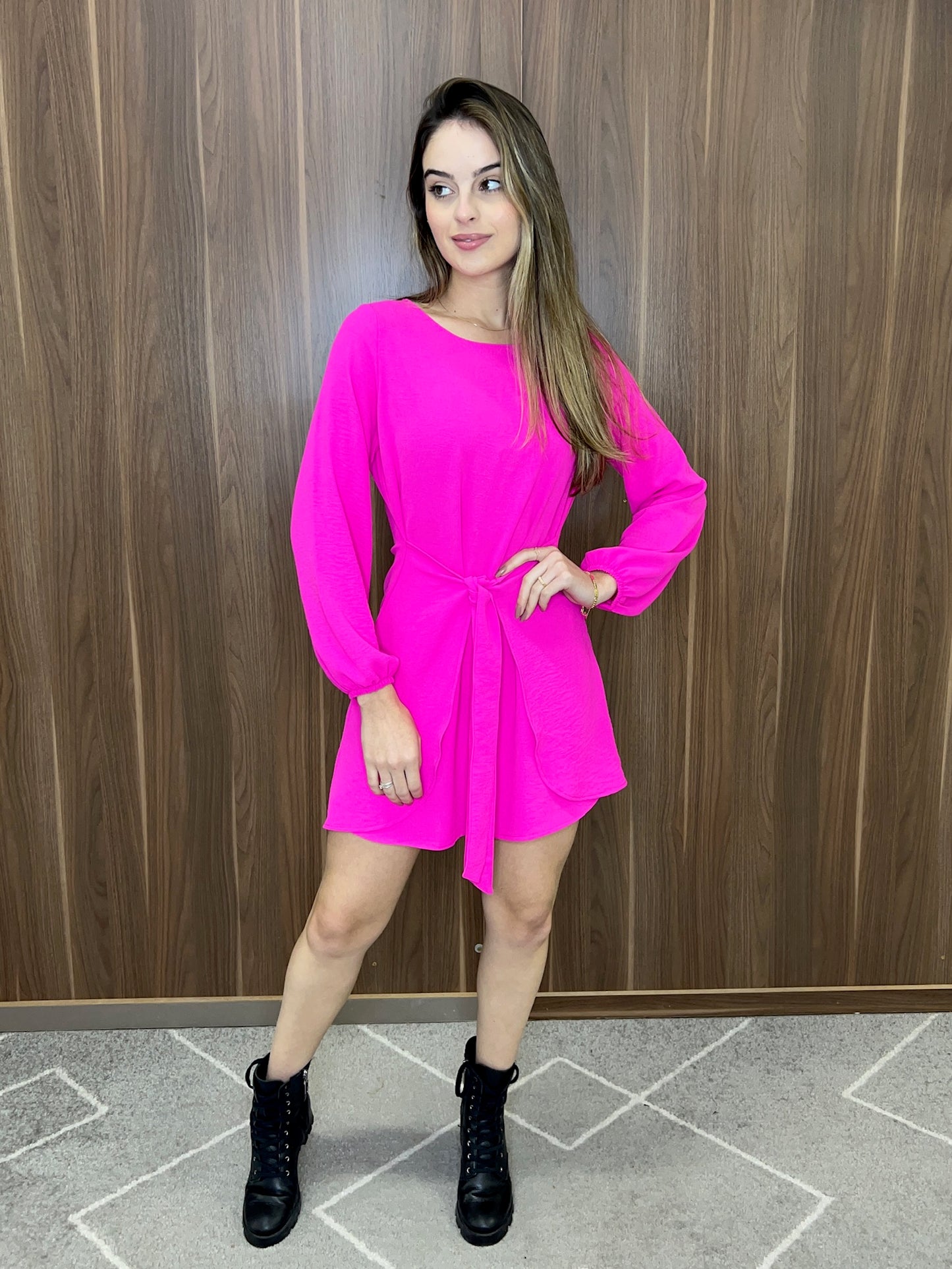 Vestido amarração