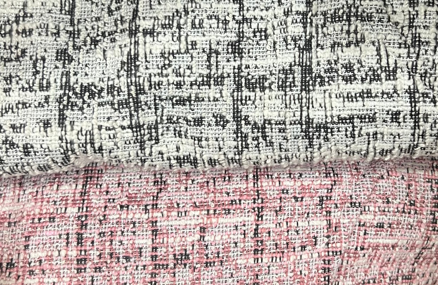 Vestido curto tweed