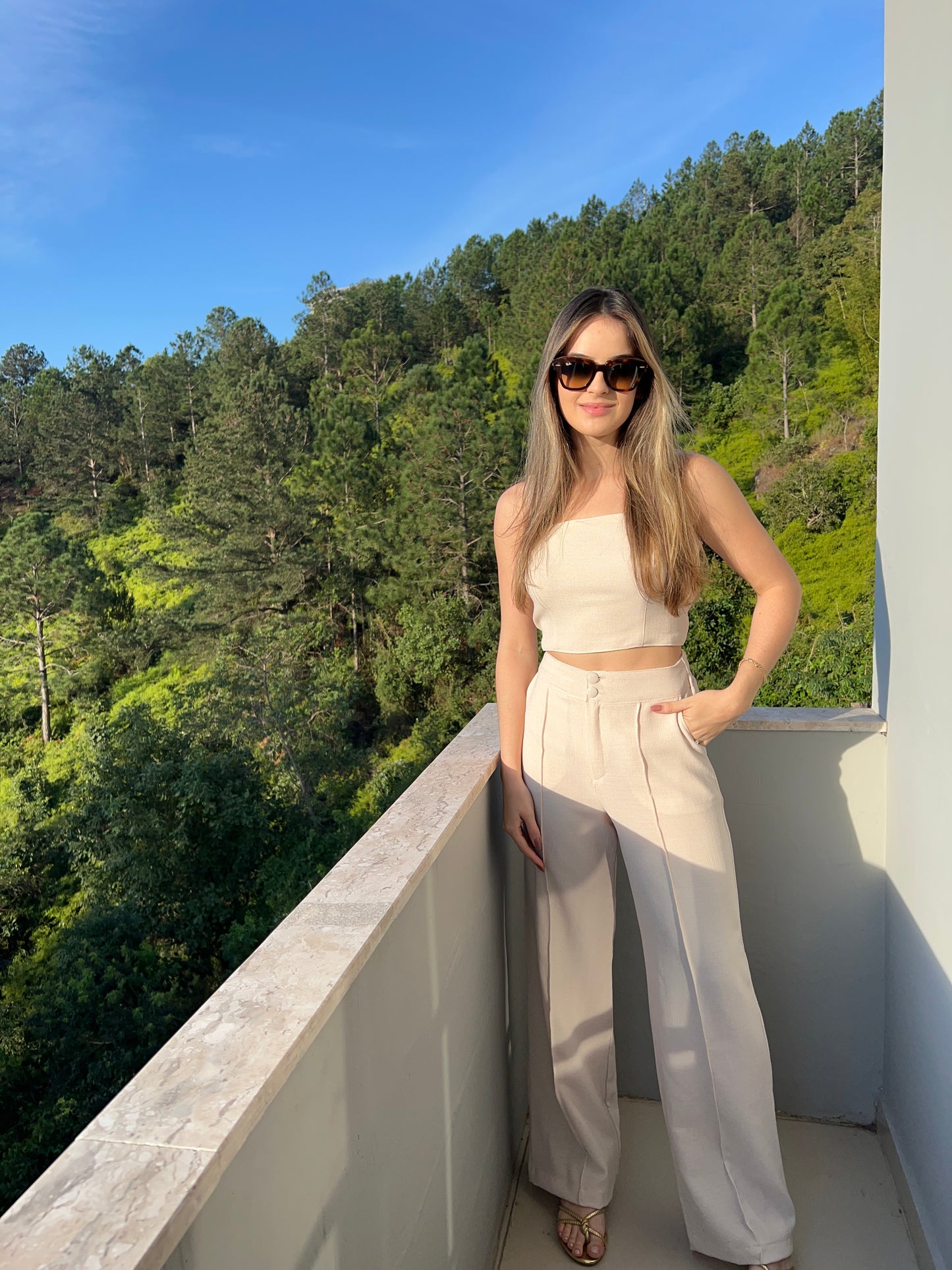 Wide leg linhão
