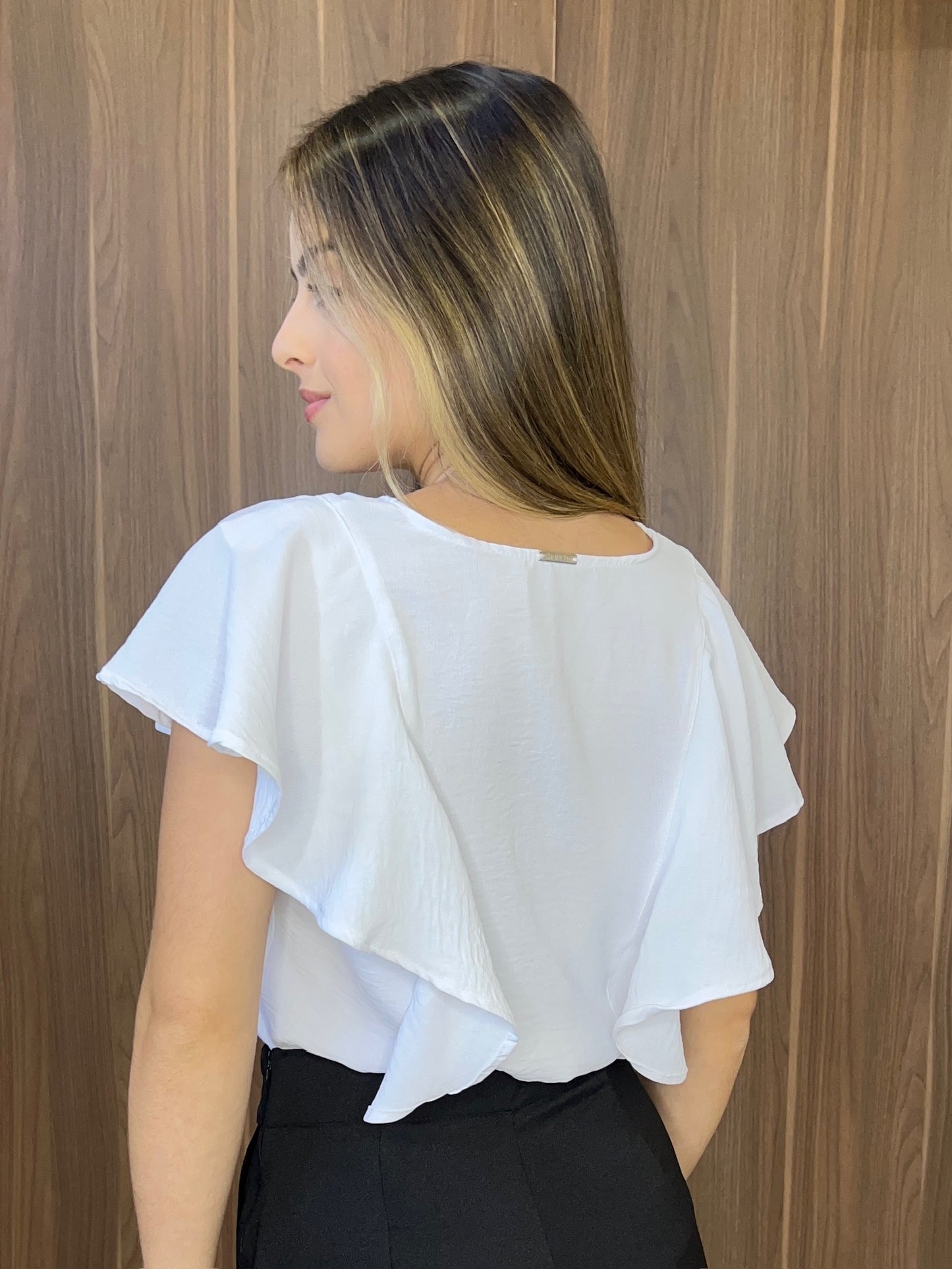 Blusa babados