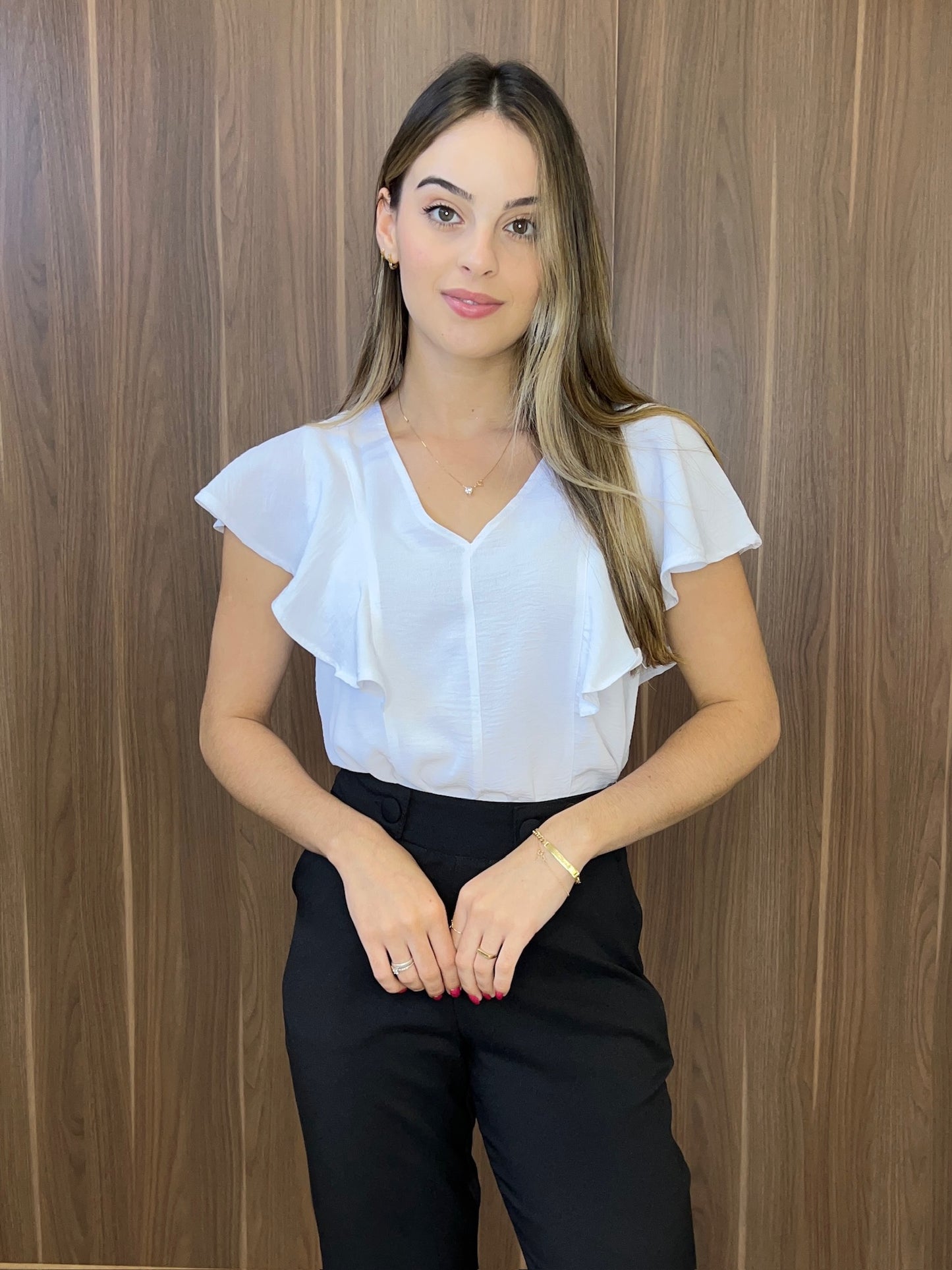 Blusa babados