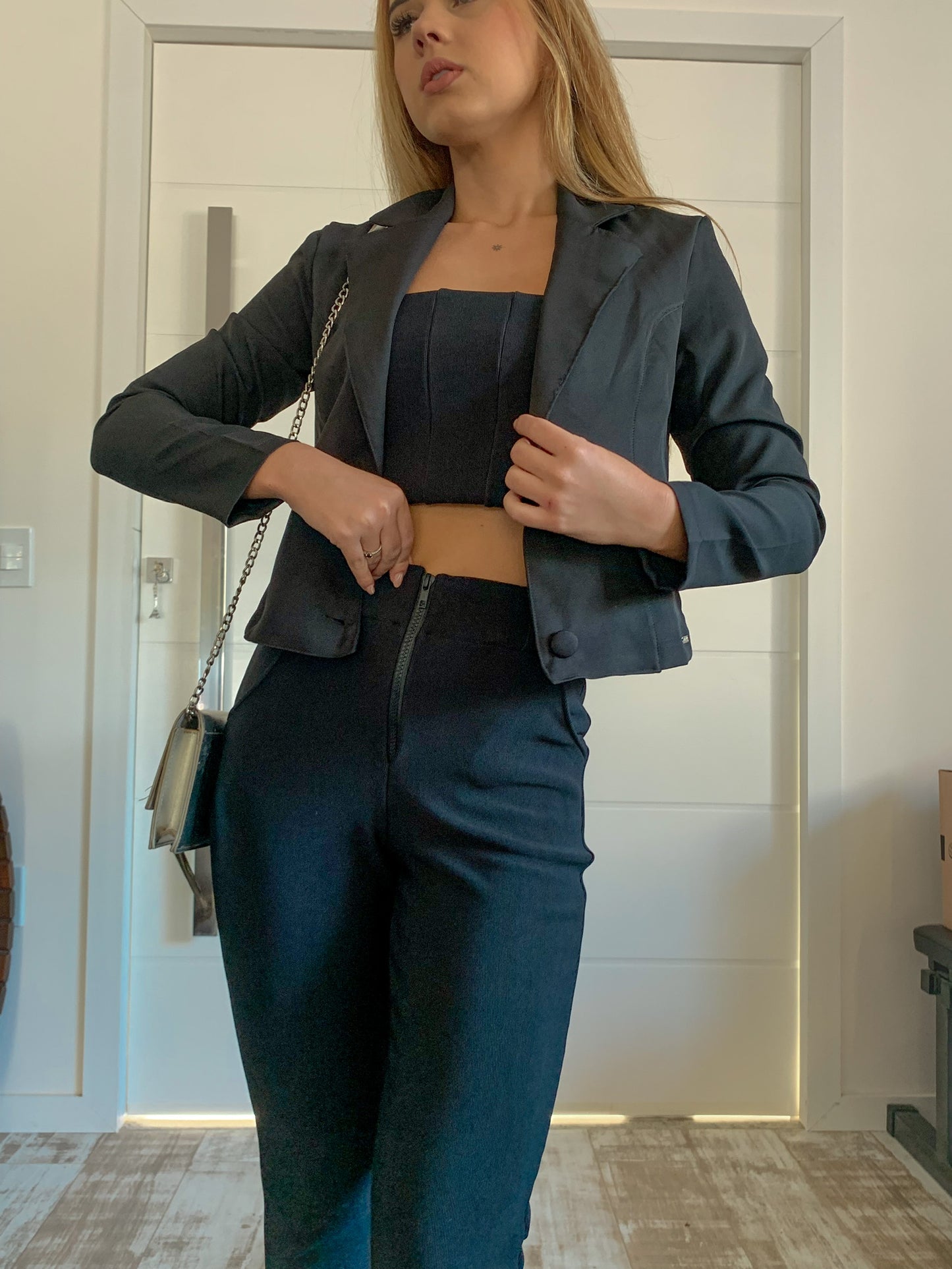 Blazer curto