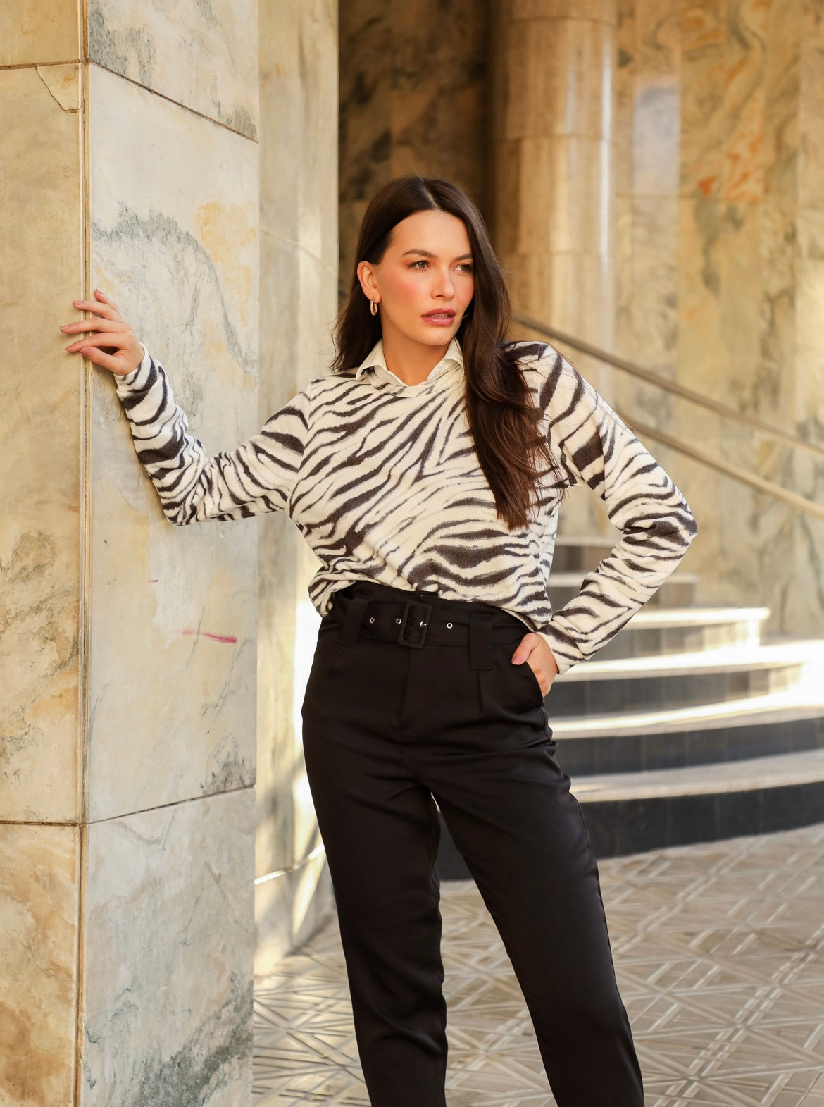 Blusa moletom estampado