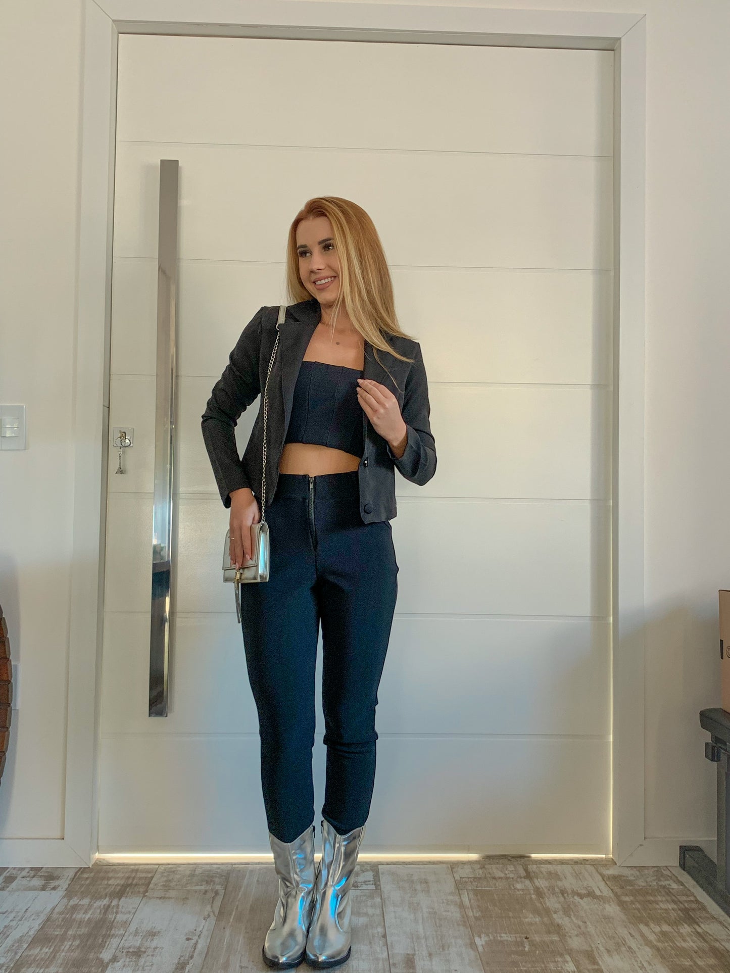 Blazer curto
