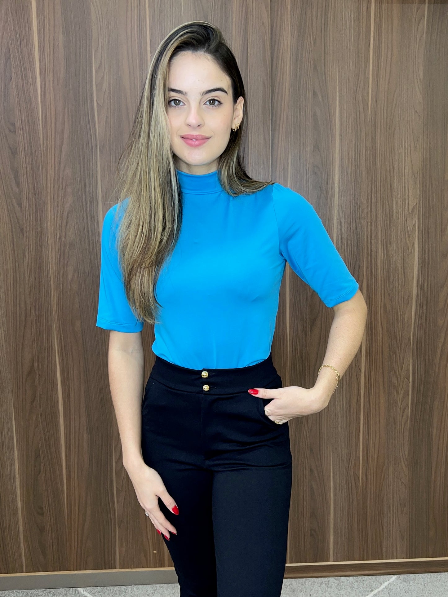 Blusa fluity gola
