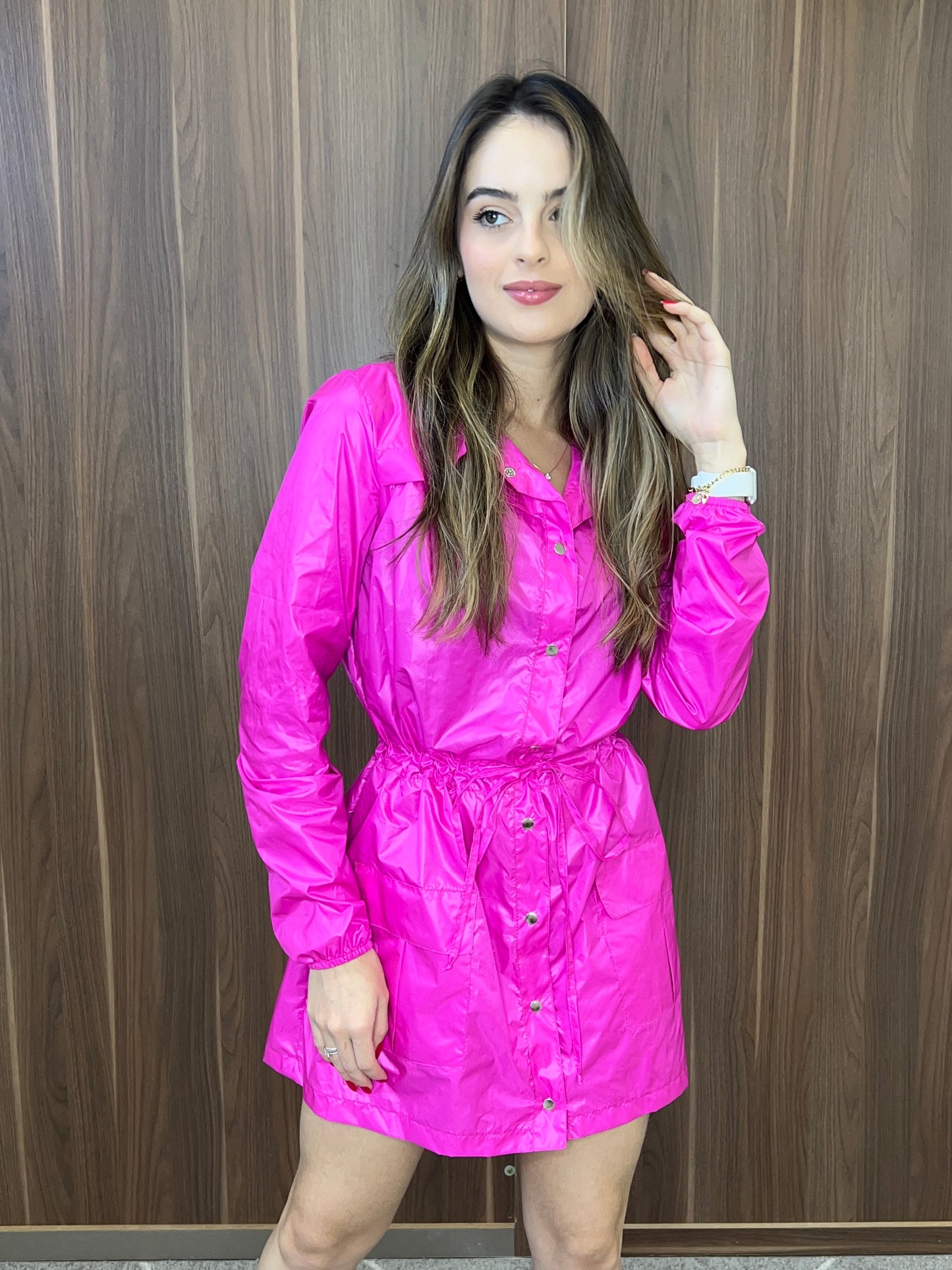 Parka coulissê cintura