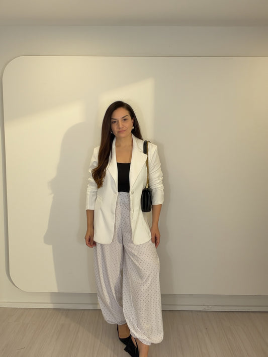 Blazer Alfaiataria Off White