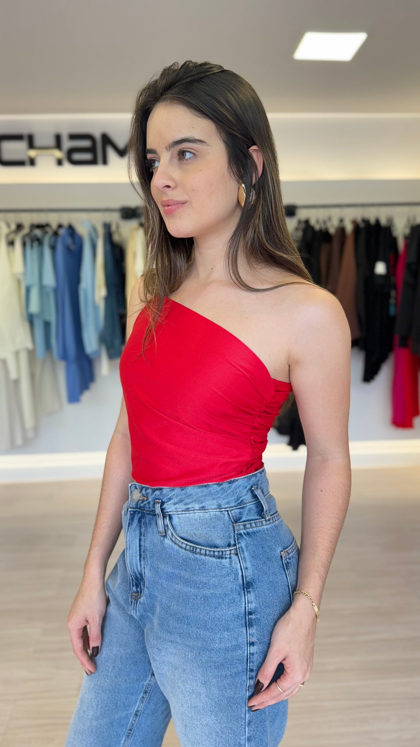 Regata Poliamida Drapeada