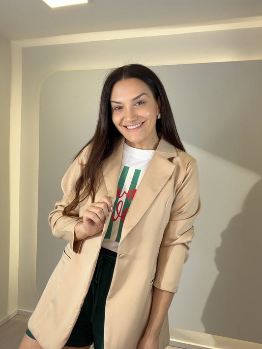 Blazer Alfaiataria Forrado