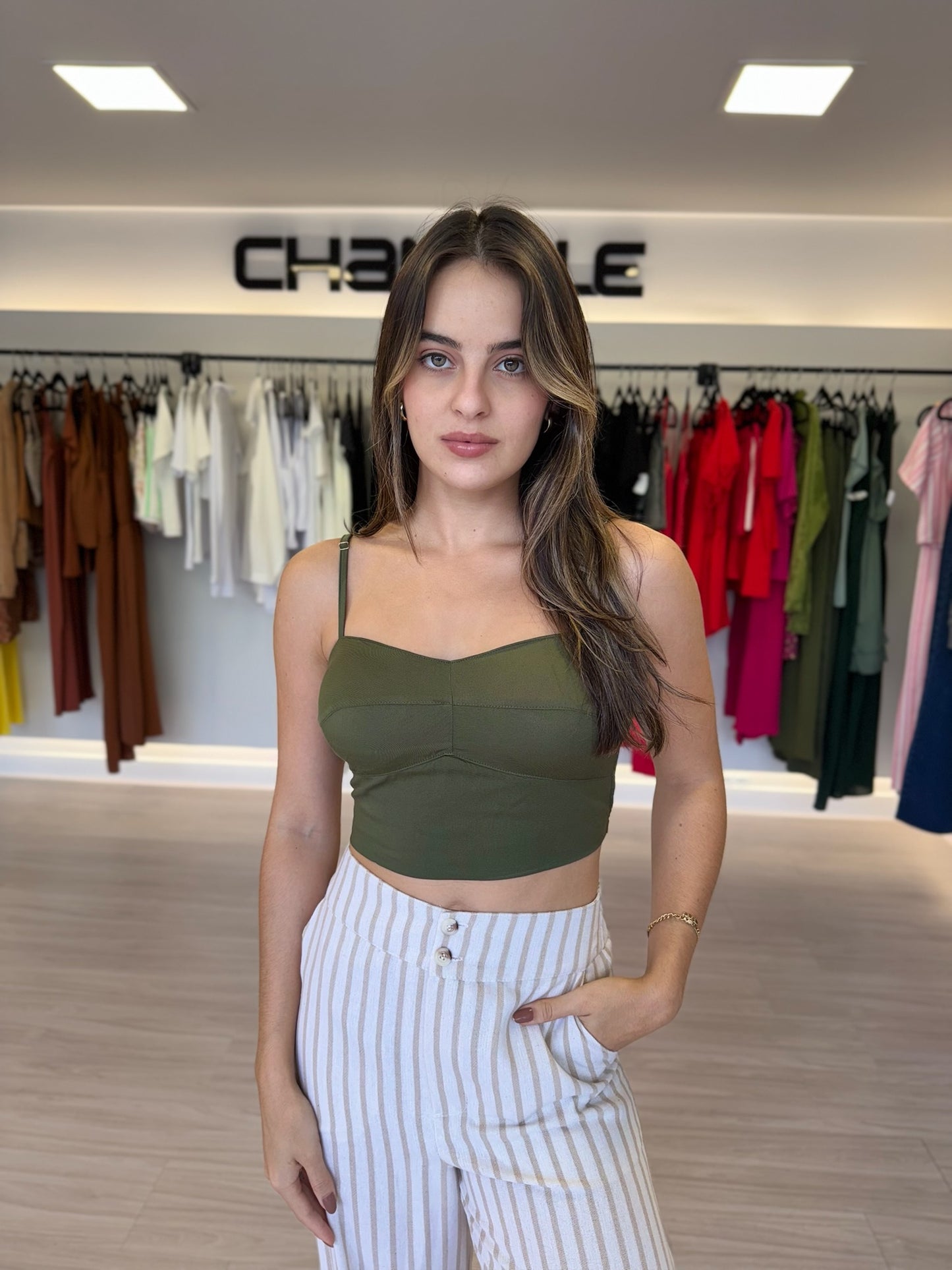 Cropped Bojo Twill