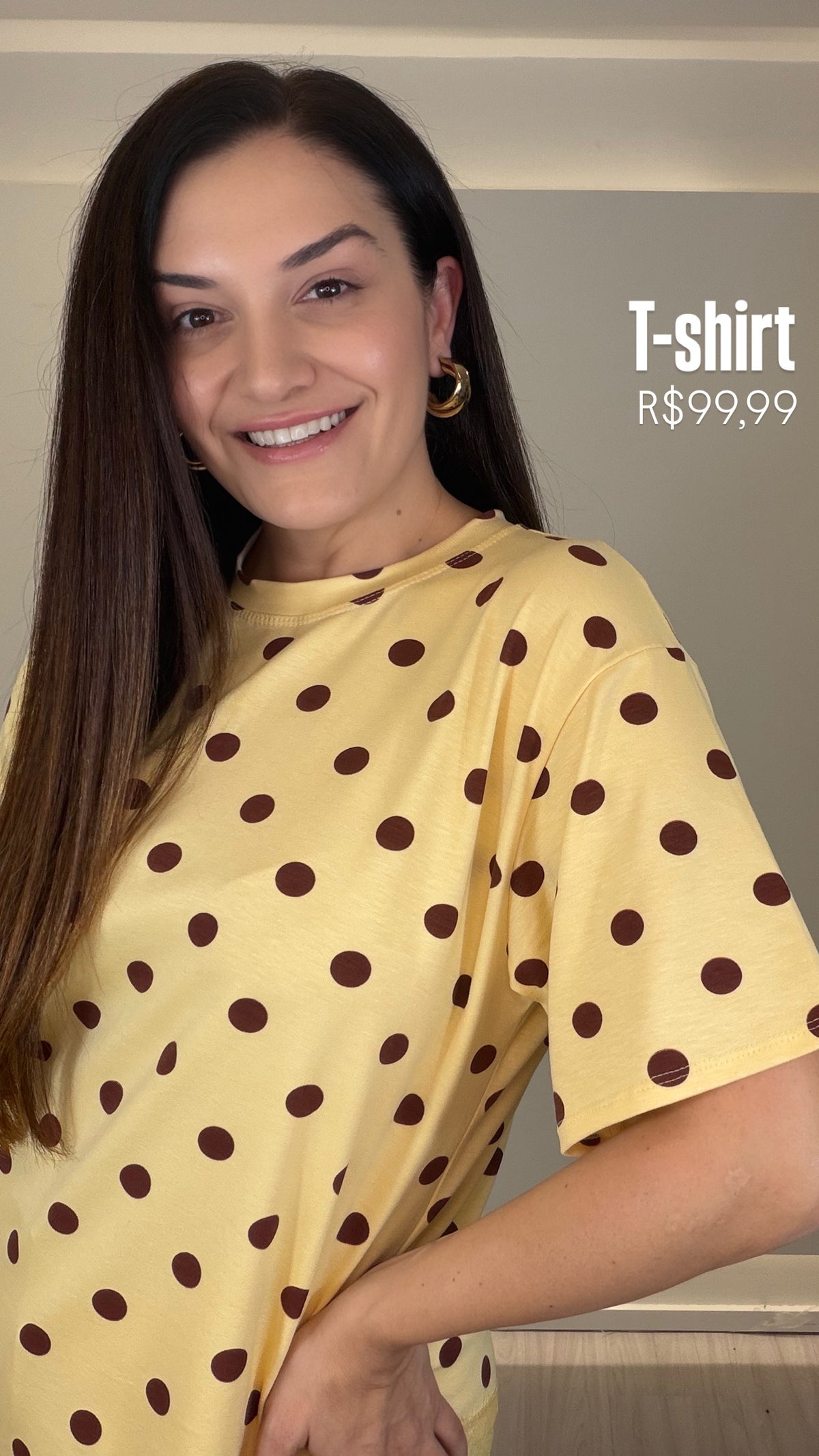 Blusa Poá com Barra de Renda