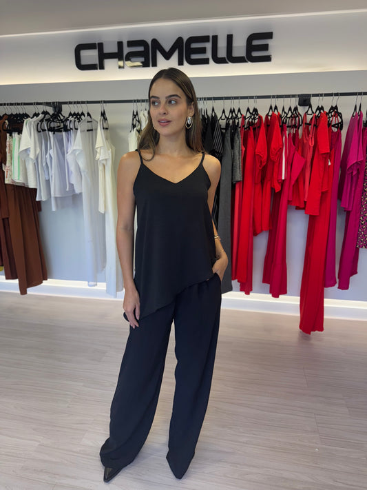 Wide Leg Crepe