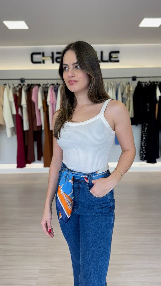 Regata Canelada Alça