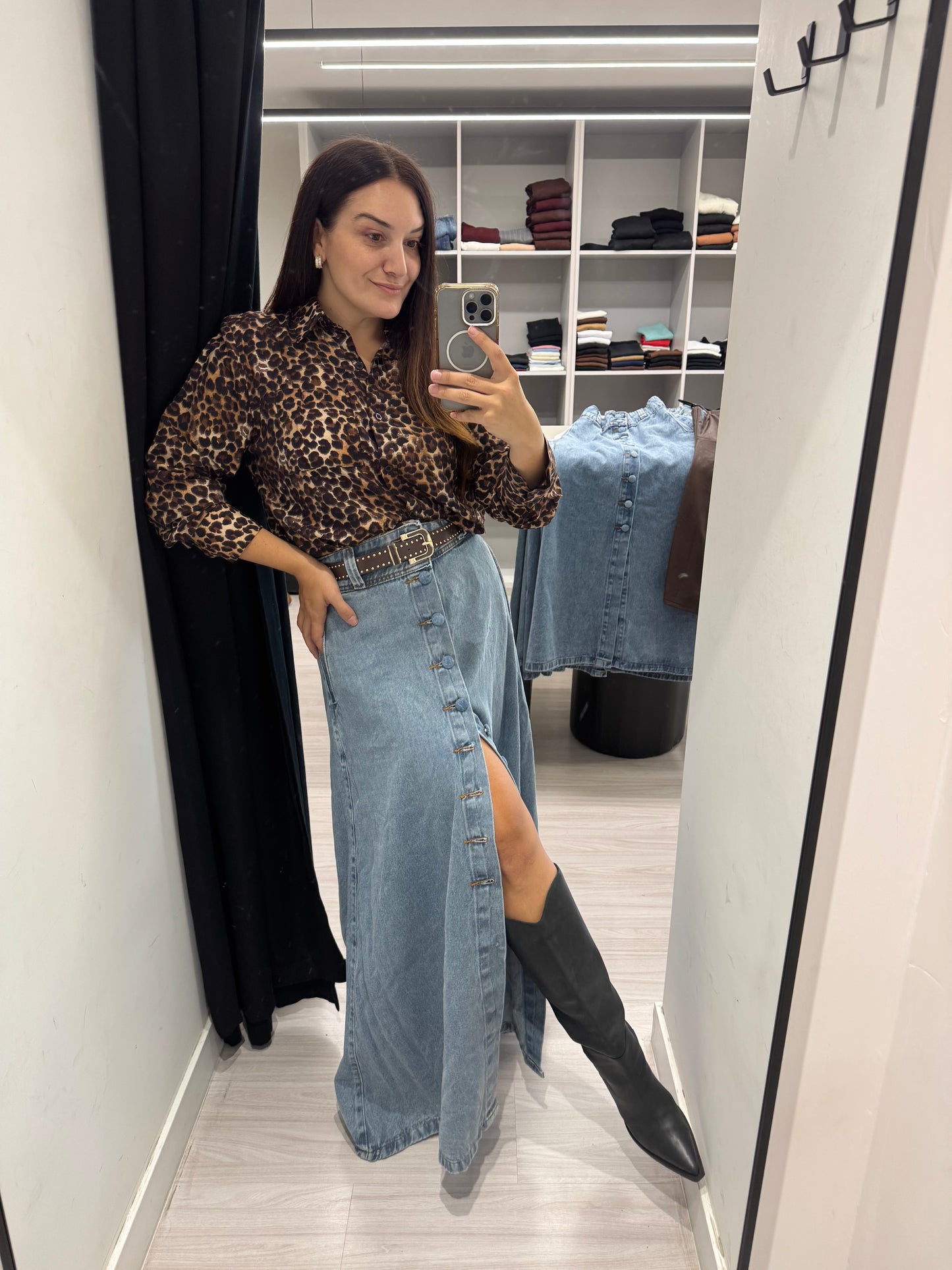 Camisa Animal Print