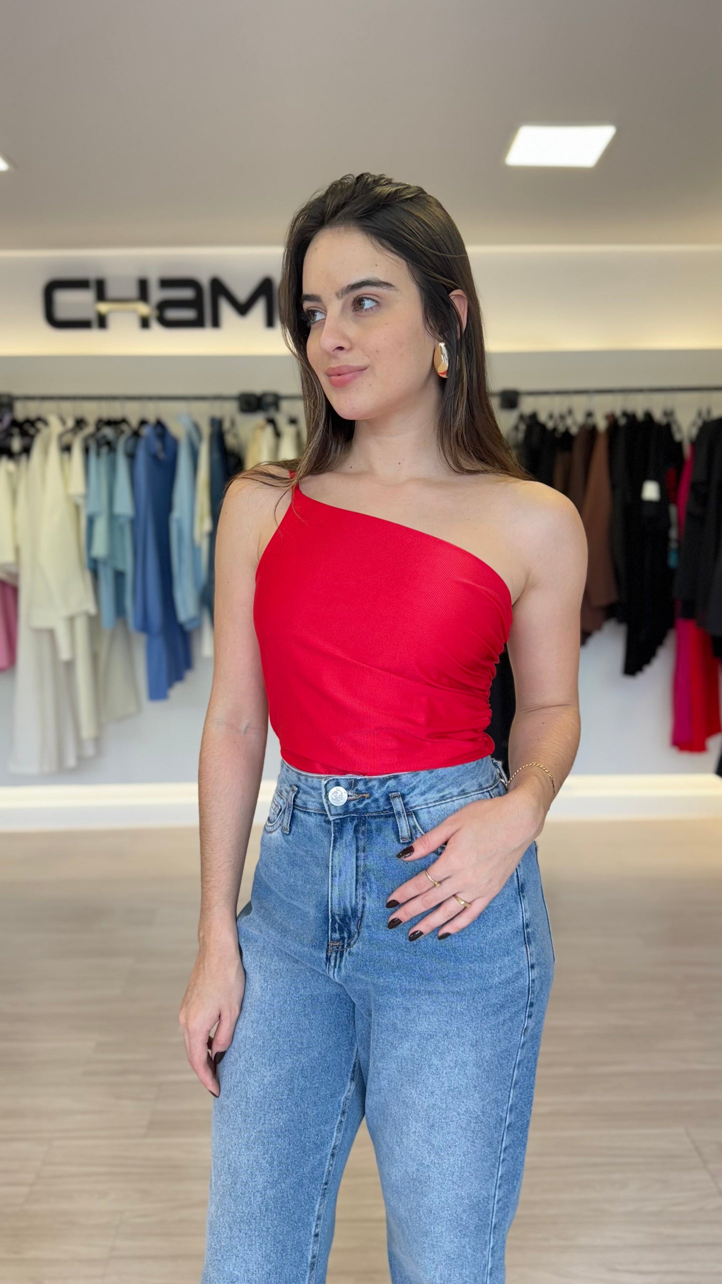 Regata Poliamida Drapeada