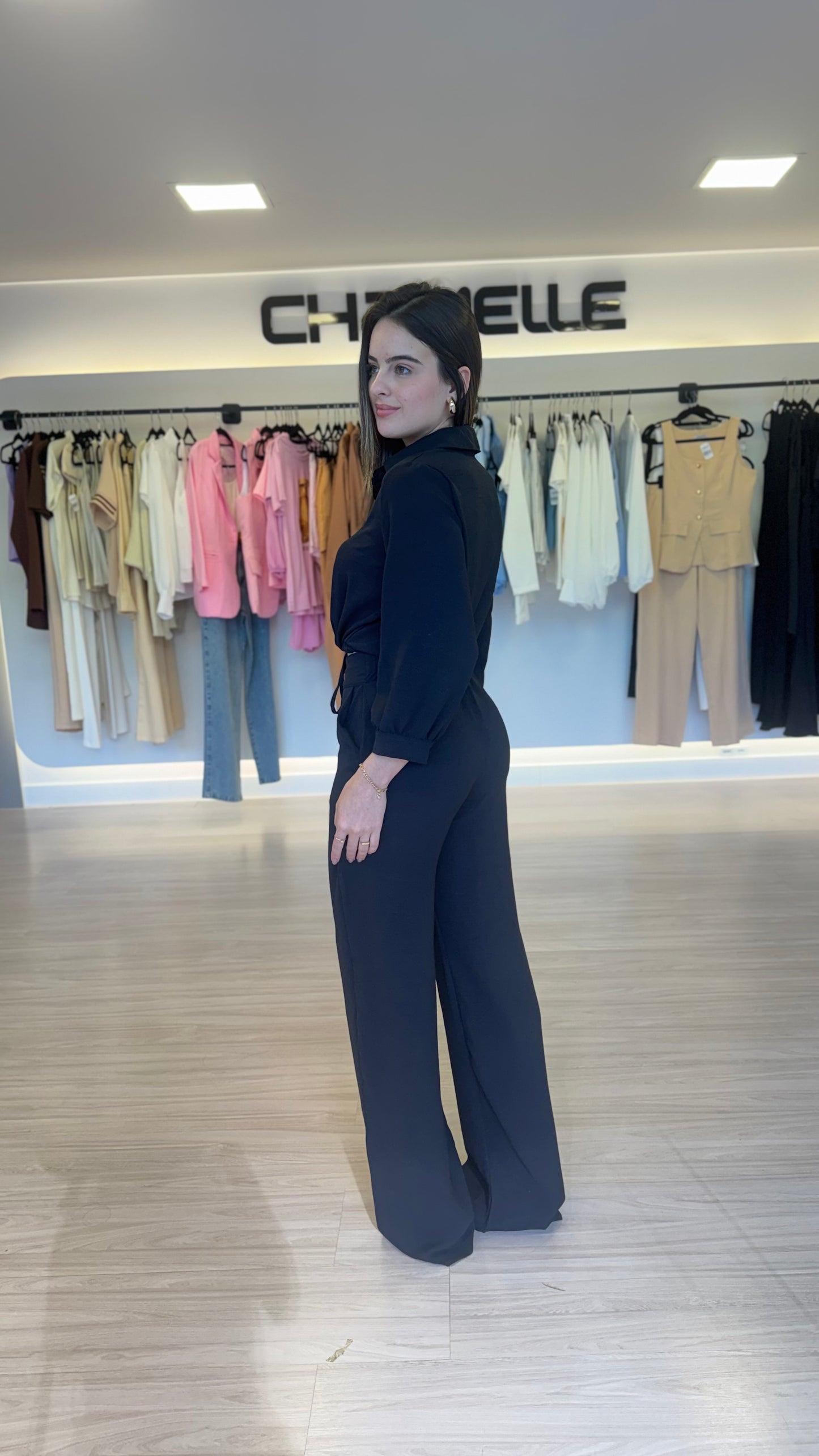 Calça Wide Leg Duna