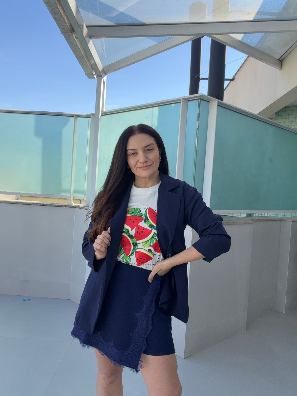 Blazer Alfaiataria Azul Marinho
